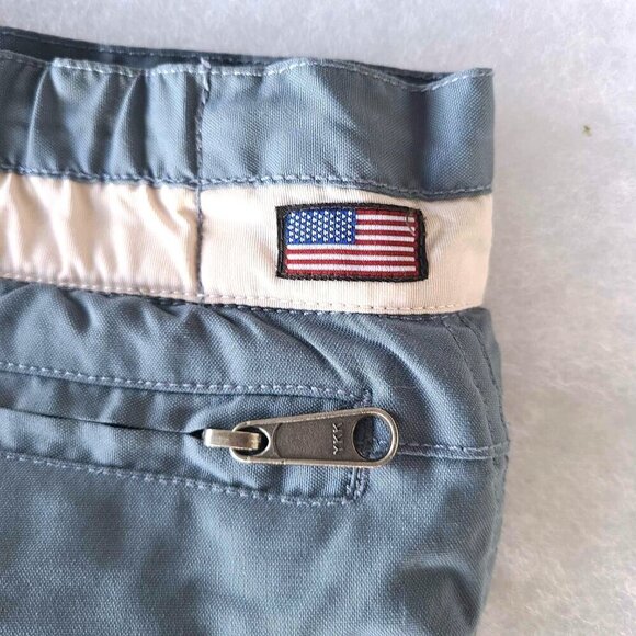 90s Vintage Retro Womens Session Waterproof 100% Nylon Ski Snow Pants Bibs SMALL - Picture 4 of 6